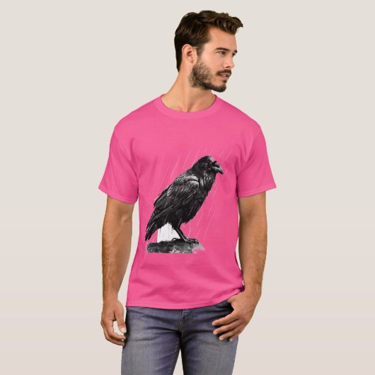 Rain flüstert, Raven's Weisheit T-Shirt (Vorne ganz)
