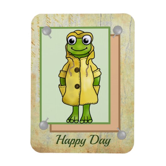 Rain Frog Magnet (Vertikal)