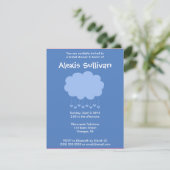Rain Hearts Bridal Dusche Einladungen (Stehend Vorderseite)