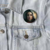 Rain hood girl button (Beispiel)