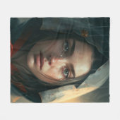 Rain hood girl fleecedecke (Vorderseite (Horizontal))