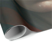 Rain hood girl geschenkpapier (Rolleneckpunkt)