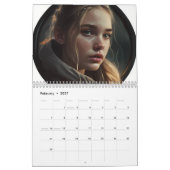 Rain hood girl kalender (Feb 2027)