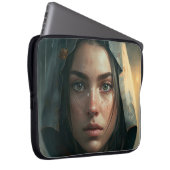 Rain hood girl laptopschutzhülle (Vorne Rechts)