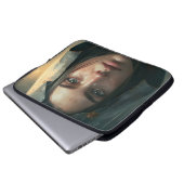 Rain hood girl laptopschutzhülle (Vorne Knopf)