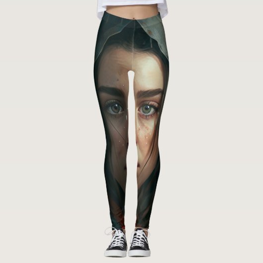 Rain hood girl leggings (Vorderseite)