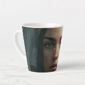 Rain hood girl milchtasse (Linke Ecke)