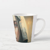 Rain hood girl milchtasse (Rechts)
