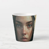 Rain hood girl milchtasse (Vorderseite)