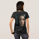 Rain hood girl T-Shirt (Schwarz voll)