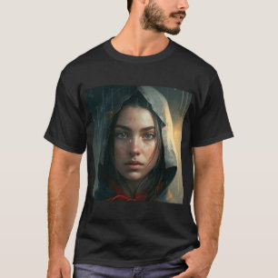 Rain hood girl T-Shirt