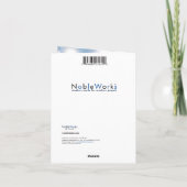 Rain Hunde werden gut Karte (Rückseite)