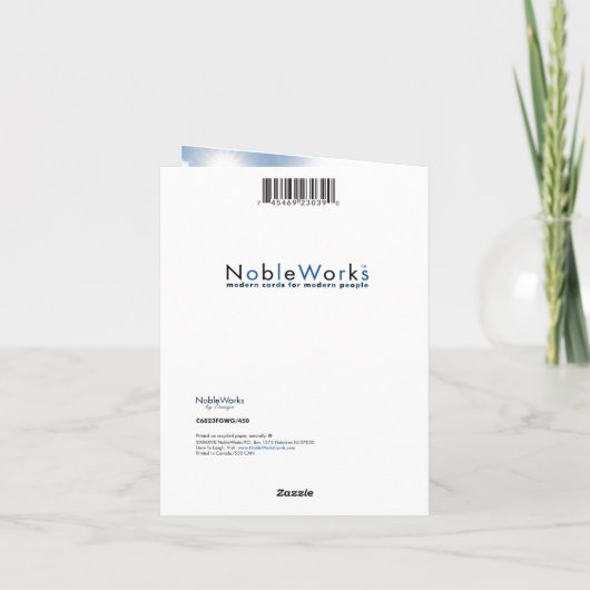 Rain Hunde werden gut Karte (Rückseite)