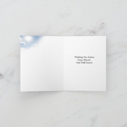 Rain Hunde werden gut Karte (Innenseite)