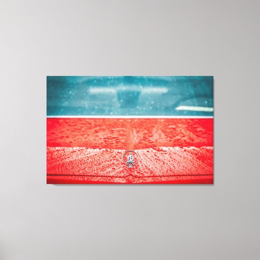 Rain-Kissed Emblem Leinwanddruck (Vorderseite)