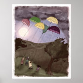 Rain Kites Poster (Vorne)