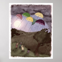 Rain Kites Poster