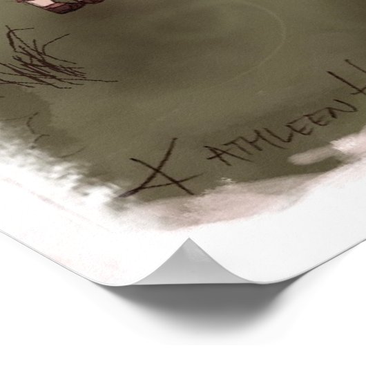 Rain Kites Poster (Ecke)