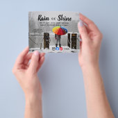 Rain Kunden Referenzen reales Anwesen Marketing ve Flyer (Gruppe)