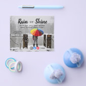 Rain Kunden Referenzen reales Anwesen Marketing ve Flyer (Einzeln)