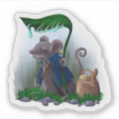 Rain Mouse |  Aufkleber (Vorderseite)