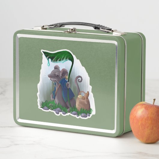 Rain Mouse | Metall Brotdose (Beispiel)