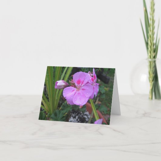 Rain - Notecard einführen Karte (Vorderseite)