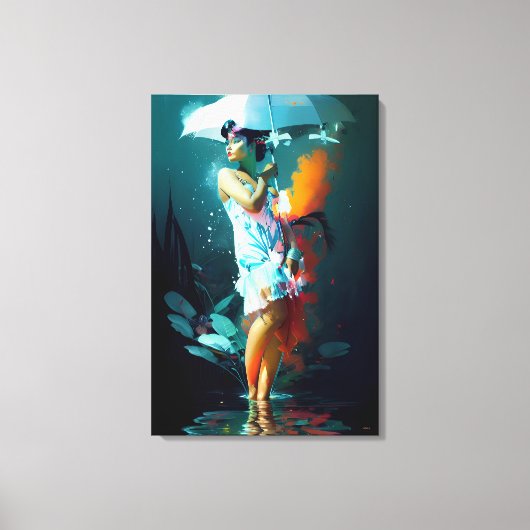 Rain Parade - Ken Gage Art Leinwanddruck (Vorderseite)