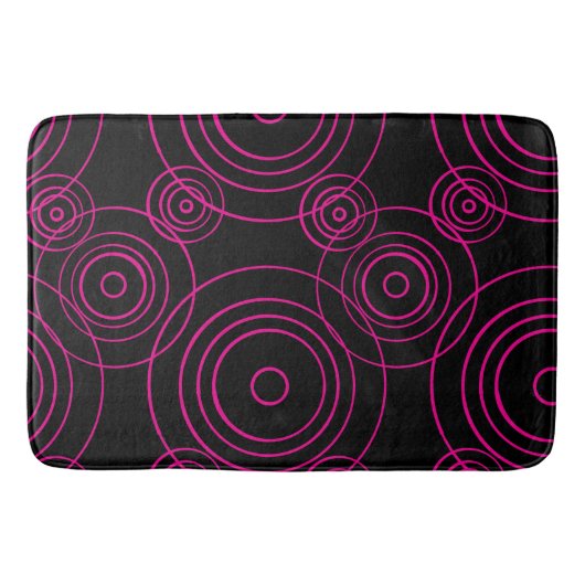 Rain Ripples Muster Badematte (Vorderseite)