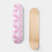 Rain Ripples Muster Skateboard (Vorderseite)