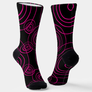Rain Ripples Muster Socken