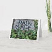 Rain Sale Card Karte (Vorderseite)