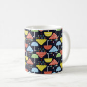 Rain seamless pattern kaffeetasse (VorderseiteRechts)