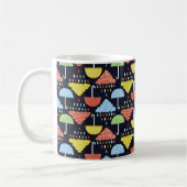 Rain seamless pattern kaffeetasse (Links)