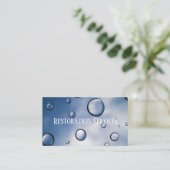 Rain senkt die Visitenkarte (Stehend Vorderseite)