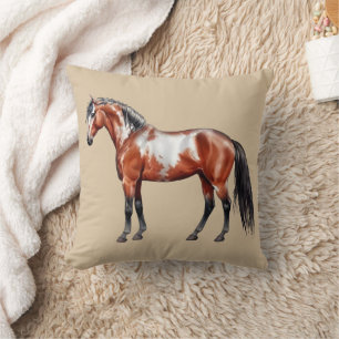 Rain Spirit - Pferd, stehend -  Kissen