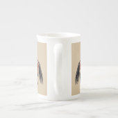 Rain Spirit - Pferd, stehend -  Porzellantasse (Rückseite)