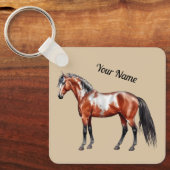 Rain Spirit - Pferd, stehend - Schlüsselanhänger (Vorderseite)
