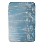Rain Storm Blue Badematte (Vorderseite Vertikal)
