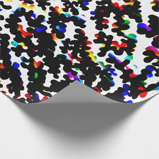 Rainbawrap-Papier Geschenkpapier (Ecke)