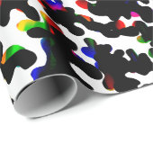 Rainbawrap-Papier Geschenkpapier (Rolleneckpunkt)