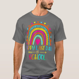 Rainbo Happy Letzten Schullehrertag Gr T-Shirt