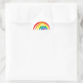 Rainbo Runder Aufkleber (Tasche)