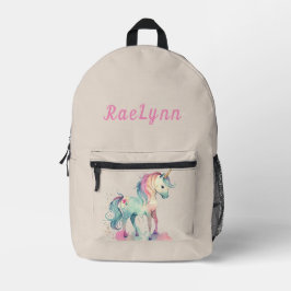 Rainbocorn Personalisiert Bedruckter Rucksack