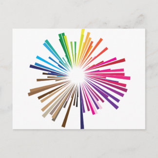 Rainboom Postkarte