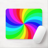RAINBOUR SPIRAL MOUSEPAD (Mit Mouse)