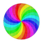 RAINBOUR SPIRAL SCHNEIDEBRETT (Vorderseite)