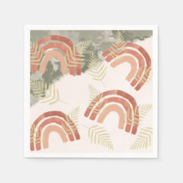 Rainbow 1. Geburtstag Serviette