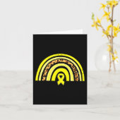 Rainbow 1 karte (Gelbe Blume)