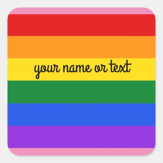 Rainbow #1 Stickers (Vorderseite)